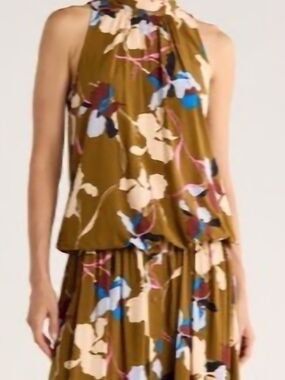 DR2 by Daniel Rainn Mock Neck Sleeveless Top